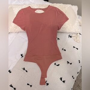 BKE Rose Strappy Back Bodysuit